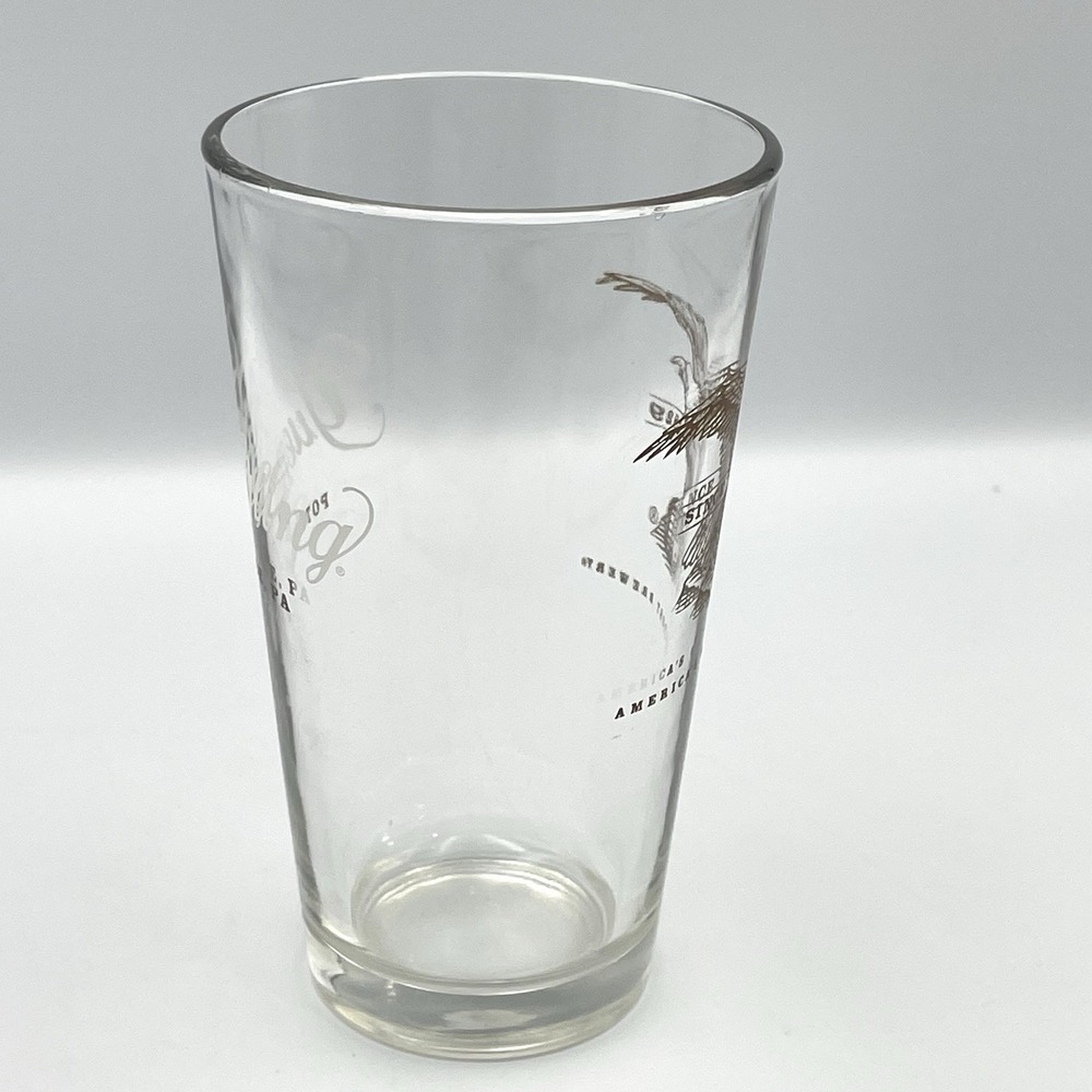 Yuengling Beer Pint Glass Eagle Logo Pottsville PA 6" "America's Oldest Brewery" - Picture 4 of 9